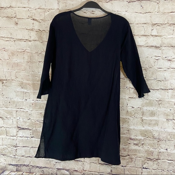 Old navy black long sleeve tunic top size medium - Picture 5 of 9